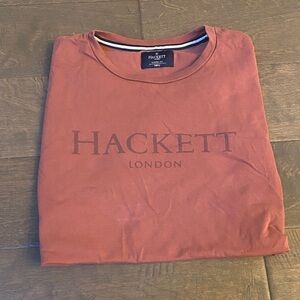 Hackett London Classic Fit T-Shirt in Warm Brown